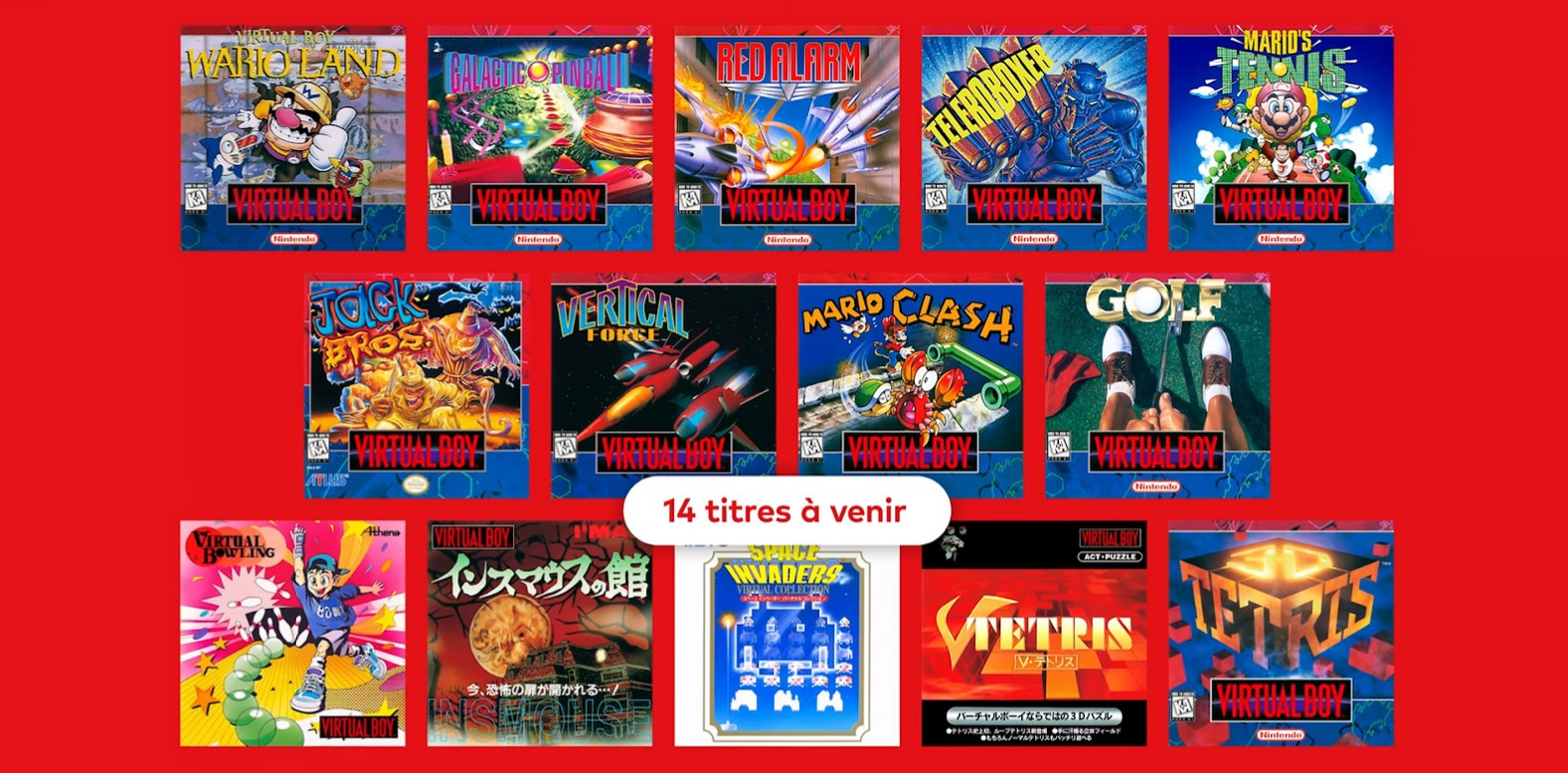 Virtual Boy games